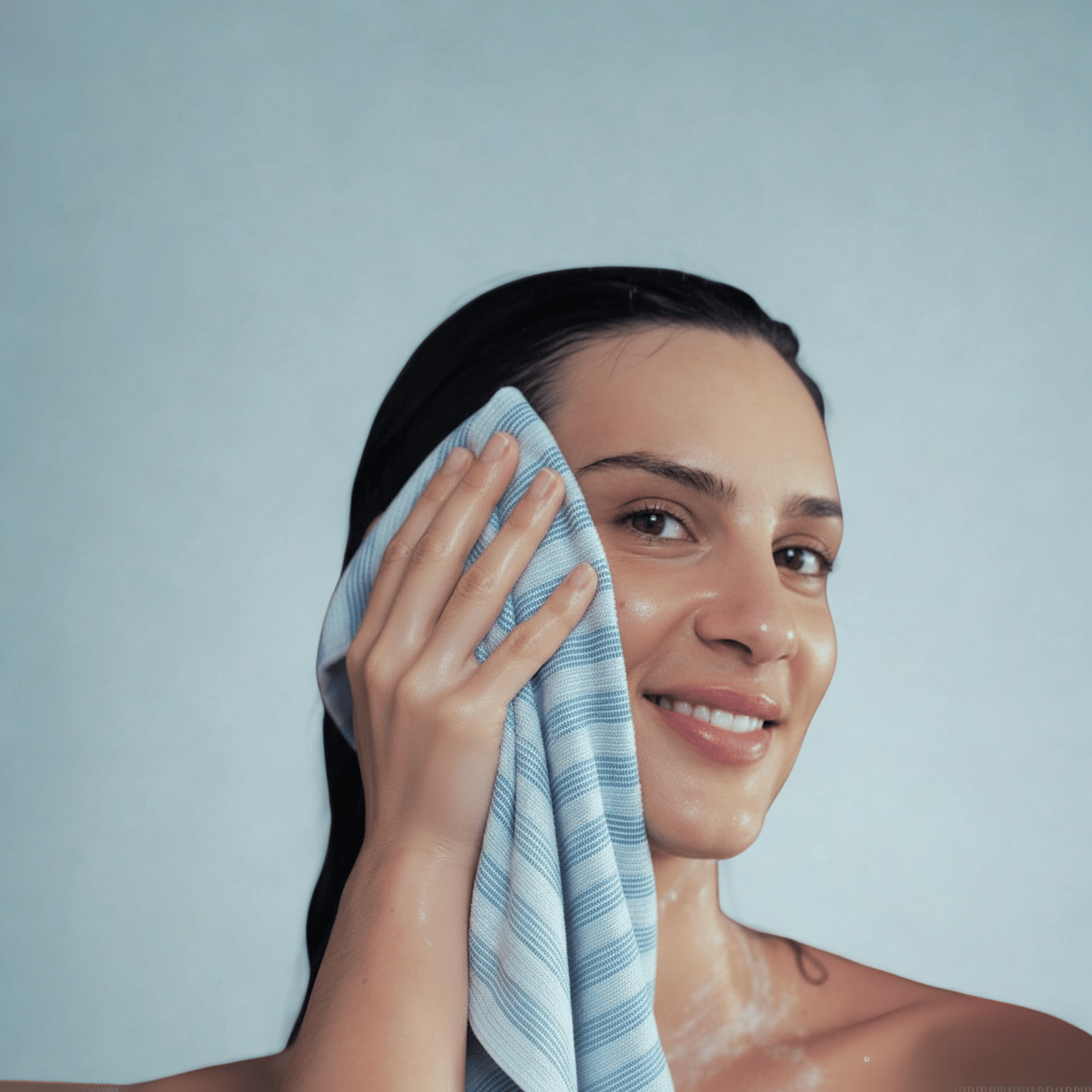 Ionized™ ClearSkin Peeling Duschtuch - Full Routine