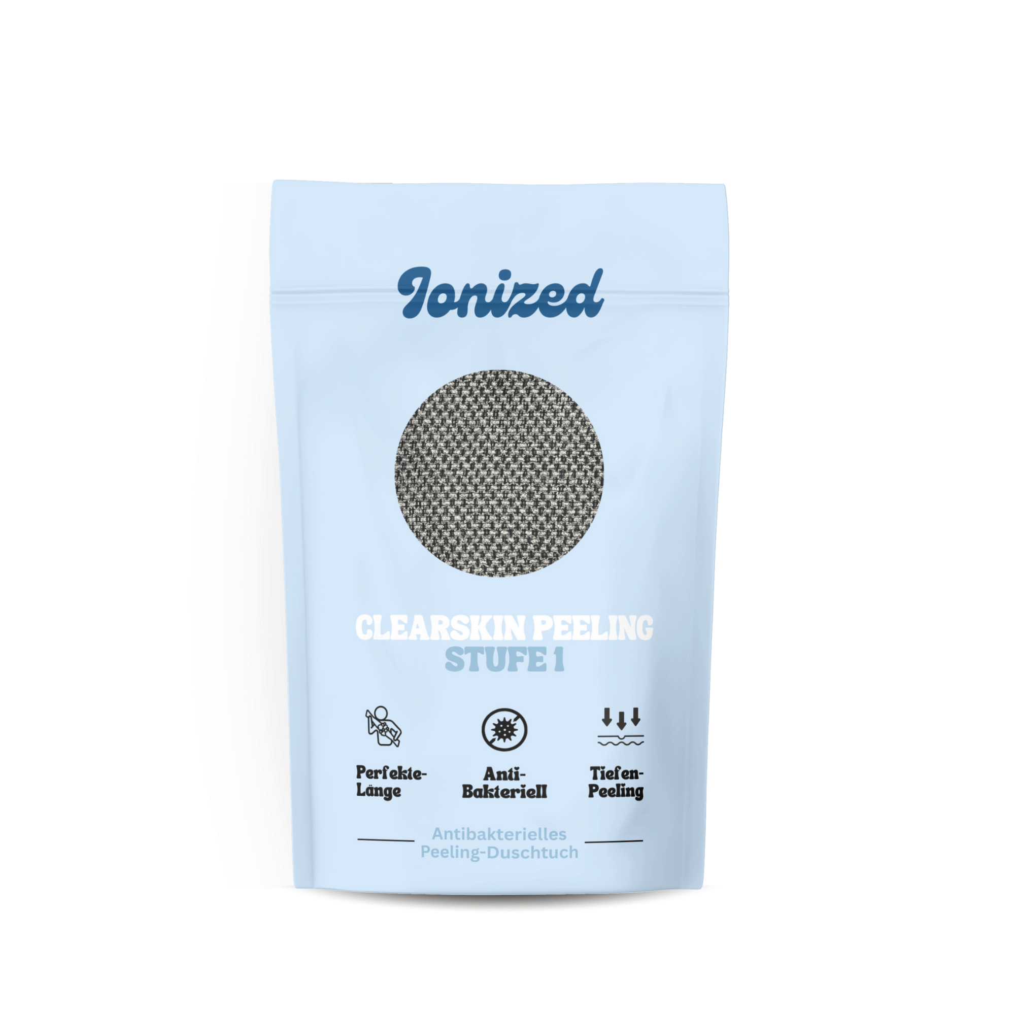 Ionized™ ClearSkin Peeling Duschtuch - Stufe 1