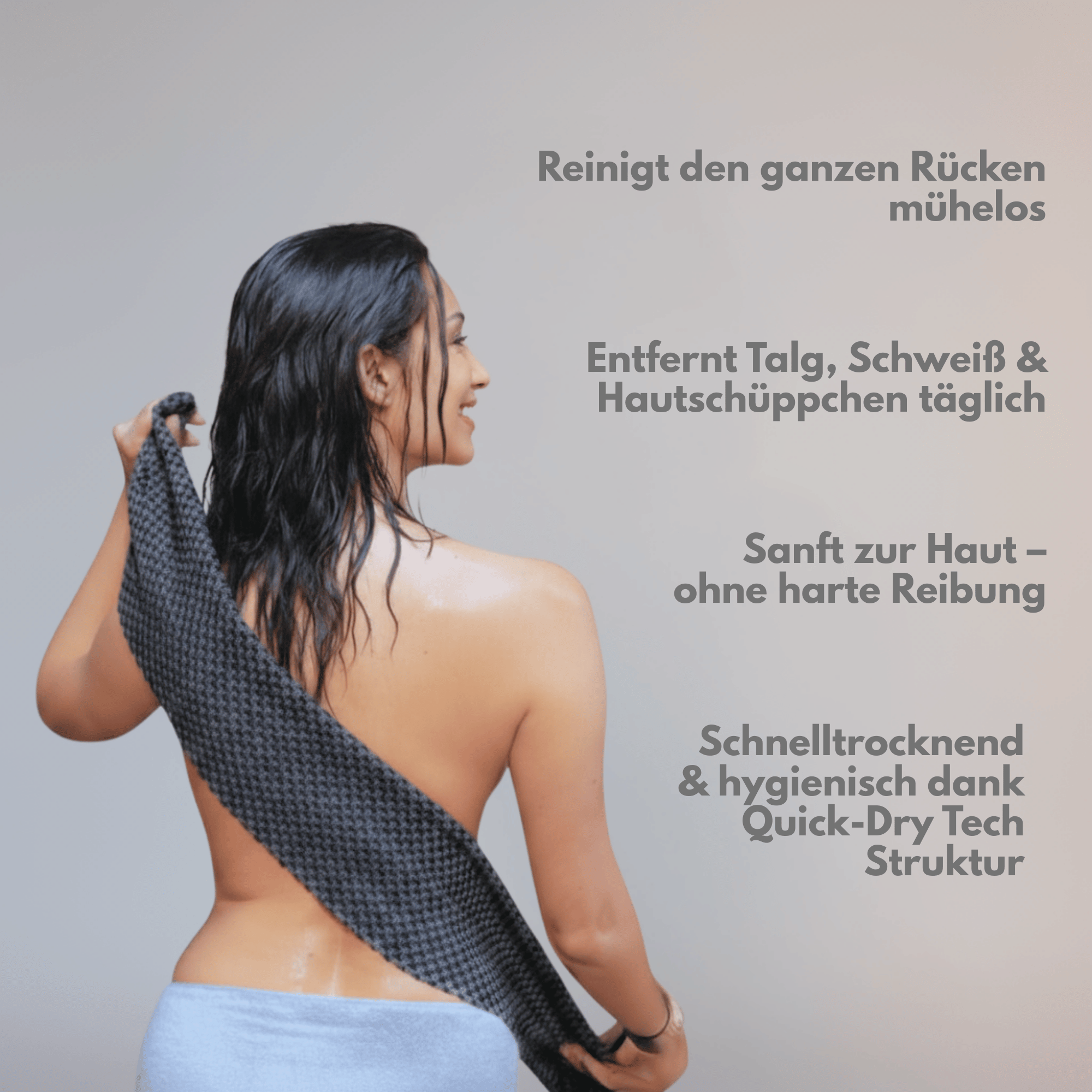 Ionized™ Peeling Duschtücher - Full Routine